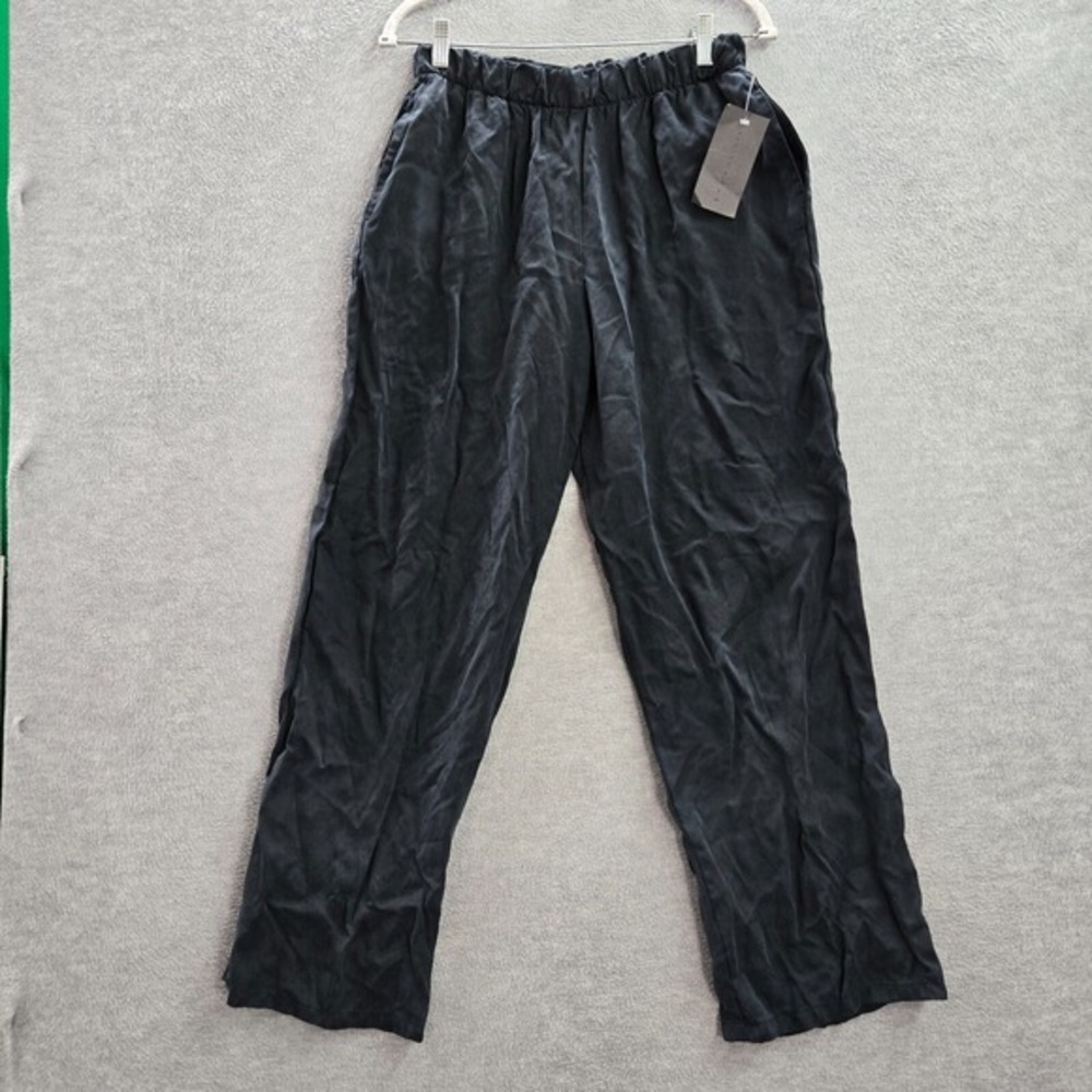 VINTAGE Bryn‎ Walker Women Pants Medium Black Chino Pockets 29 in Inseam NWT